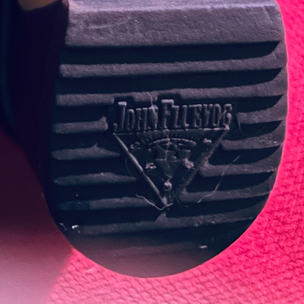 Killer John Fluevog Black Platform Mary Jane’s - Picture 5 of 12